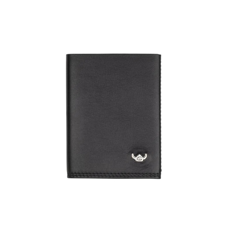 Golden Head Polo Credit Card Case Foldable Black, black, rfid