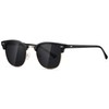 kimorn Polarized Sunglasses Unisex Retor Semi-Rimless Frame Classic Eyewear AE0550