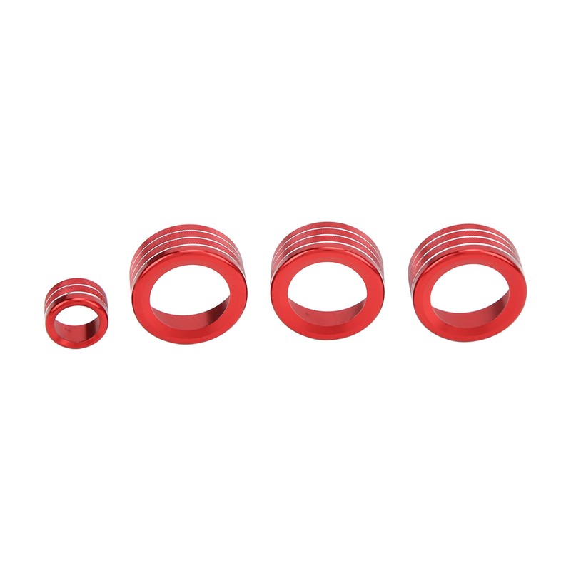 AC Switch Ring Volume Knob Cover Aluminium Alloy Stylish Perfect