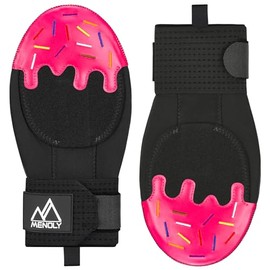 MENOLY Sliding Mitt - Baseball Sliding Mitts for Youth Ice Cream Baseball Softball Sliding Glove Universal Right or Left HandIce Ice Cream Drip Design-Size Youth