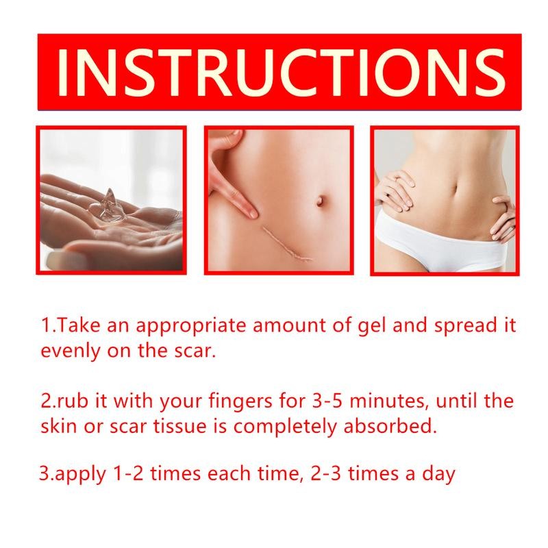 Professional Scar Removal Gel – Effective Treatment for Post-Operative, C-Section,