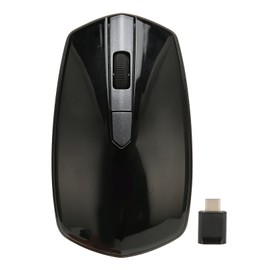 Wireless Mouse Type C 2.4G ABS Cordless Quick Response Accessory for Gaming Working