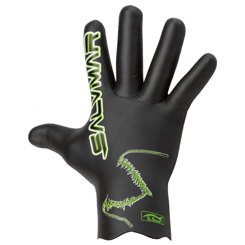 SALVIMAR New Skinwind 36, Unisex, Adult, Black/Green, L
