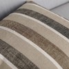 MIULEE Home Decorative Striped Cushion Covers in Linen Look, for