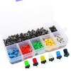 VISSQH 90pcs 4Pin Micro Tactile Push Button Switch Miniature Momentary