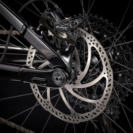 Hycline 4-Pistons Ebike Hydraulic Brake Set: Zoom H876E 2-PIN Power-Off Electric Bike Disc Brake Kit Included 160mm Rotors and Mounting Adapter