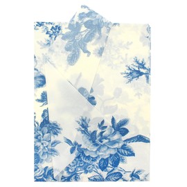 Anvin Floral Tissue Paper Bulk 20 Sheets - 50x70 cm Spring Wedding Gift Wrap, Decoupage & Scrapbooking Paper for Baby Shower, Birthday, Mother's Day (Vintage Style 1)