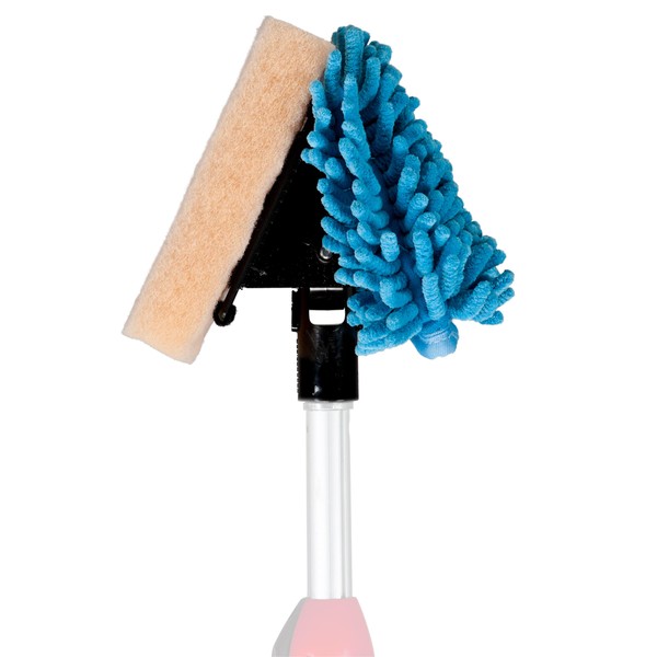 Waterless Bug Scrubber Mini Mop Head 5" – Dual-Action Mini