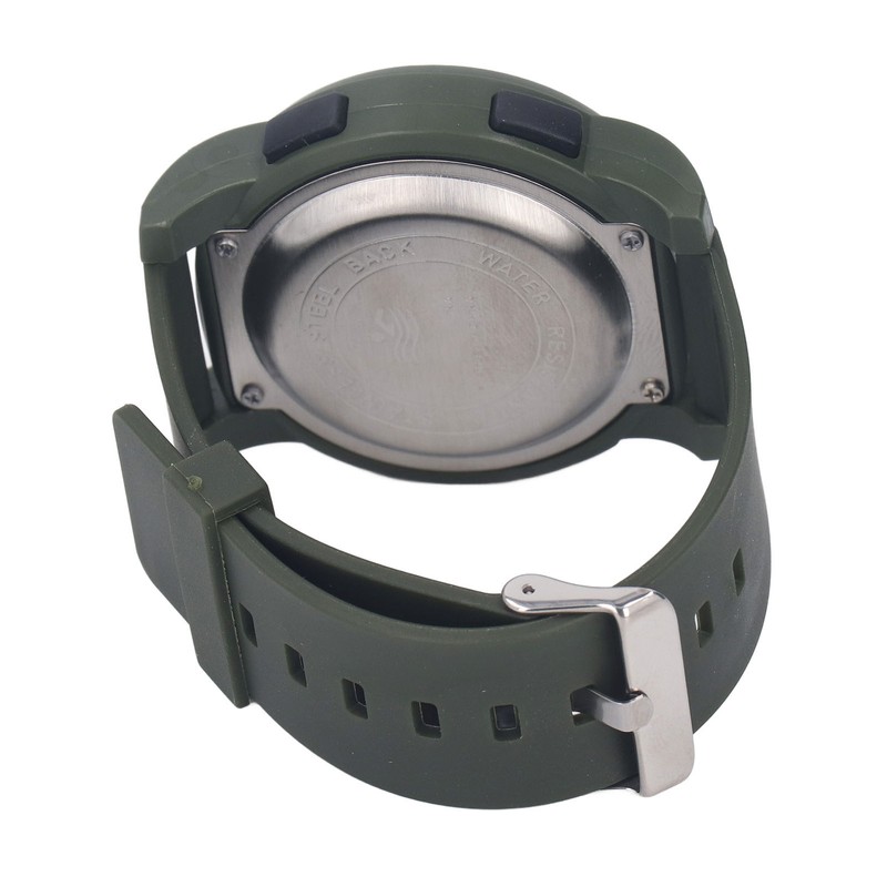 Digital Sports Watch Multifunctional Large Display Luminous 5Bar Waterproof Swimming