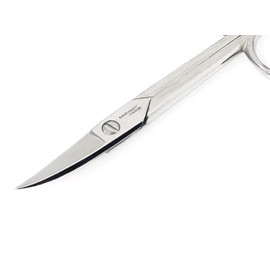 Malteser Curved Pointed Nail Scissors in Matt finish. Made in Solingen, Germany