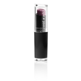 Wet n Wild Megalast Lip Color Ravin' Raisin 3.12 g – Labial en Barra Morado Intenso, Alta Pigmentación y Larga Duración, Acabado Mate Cremoso, Vegano y Cruelty Free