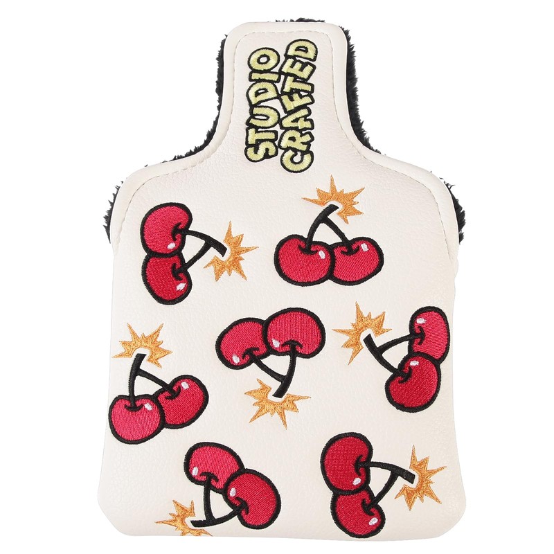 Studio Crafted Golf Cherry Bombs Mallet Putter Cover Magnetic Golf