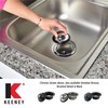 Keeney K5417VB Universal Garbage Disposal Flange and Stopper, Fits Standard