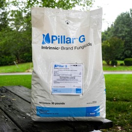 BASF Pillar G Intrinsic Granular Fungicide - Turf Disease Control - Pyraclostrobin & Triticonazole - 30 LB