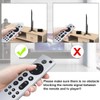 1PC Universal IR Remote Control Compatible with Apple TV, JKZTJOF