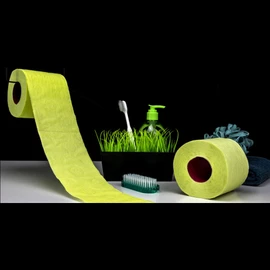 Renova Lime Green Toilet Paper 3 ply Blister Pack 2 Rolls 140 Premium Quality sheets