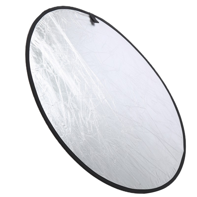 110cm Round Reflector 2 in 1 Collapsible Round Photography Reflector