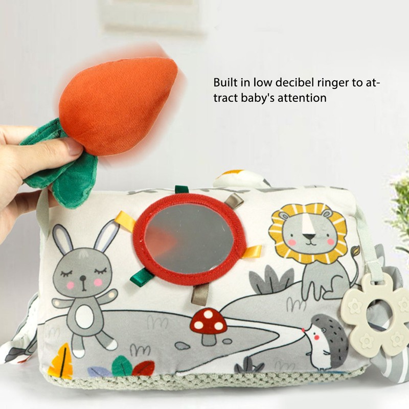 Baby Tummy Time Pillow Multifunctional Toddler Pillow for Early Education