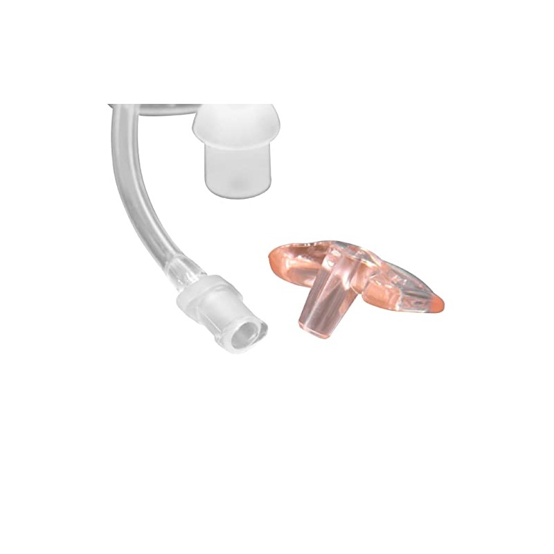 vhbw Security Sound Tube Earphones 2 x Ear Plugs Ear