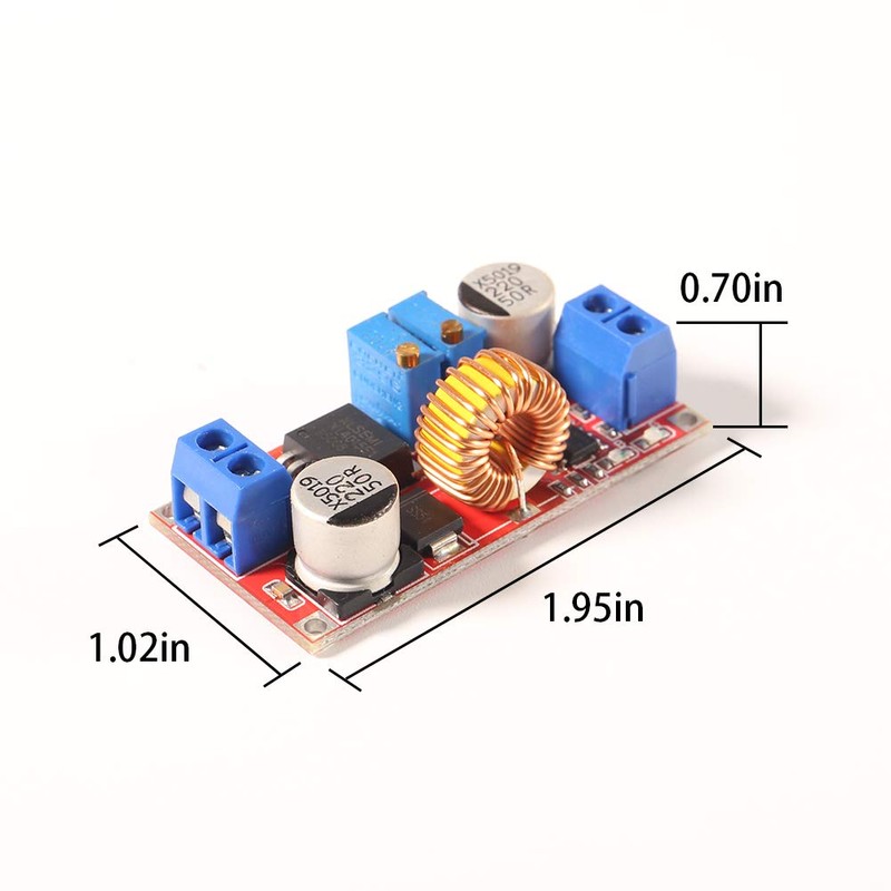 AITRIP 6pcs 5A XL4015 DC-DC Step Down Buck Converter Board