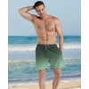 zeetoo Mens Swim Trunks 5.5 Inch with Compression Liner 2