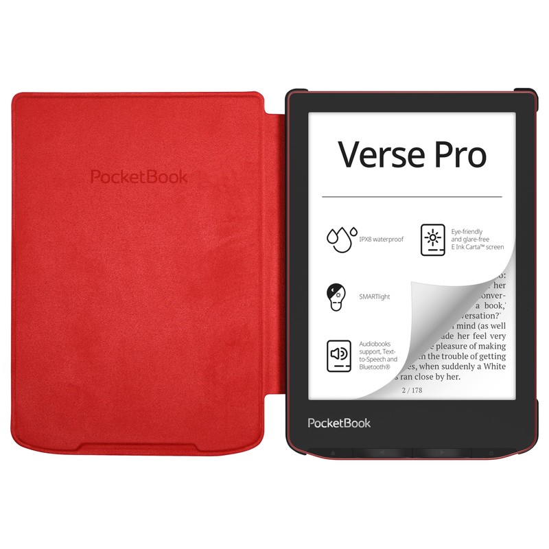 Cover Shell for PocketBook Verse and Verse Pro - Red