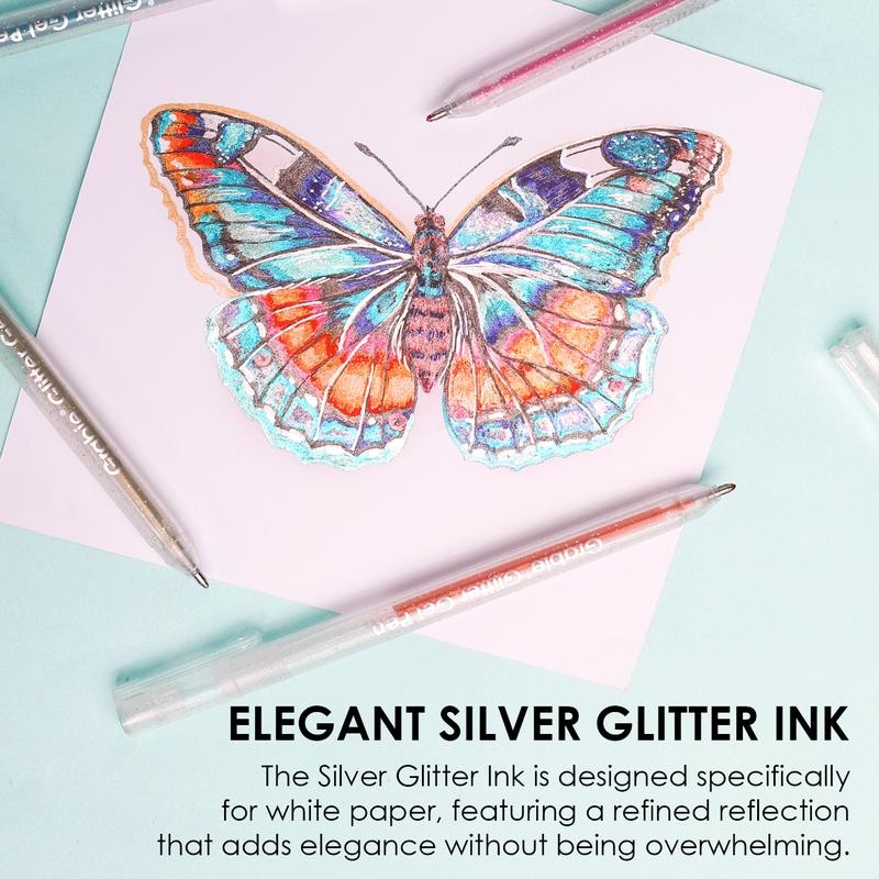 Grabie Glitter Gel Ink Pens Set of 42, TikTokShopRestock, FallFreshness