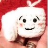 Toilet Paper Roll Ornaments (Set of Two) Crocheted, Novelty,