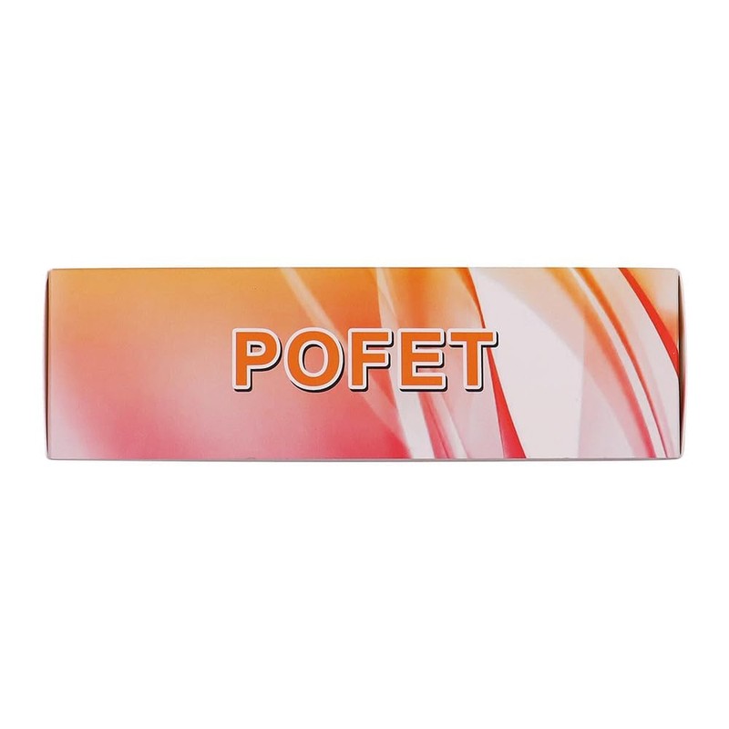 POFET 5pcs Handmade Leather Cabinet Door Handle Pulls Knob Dresser