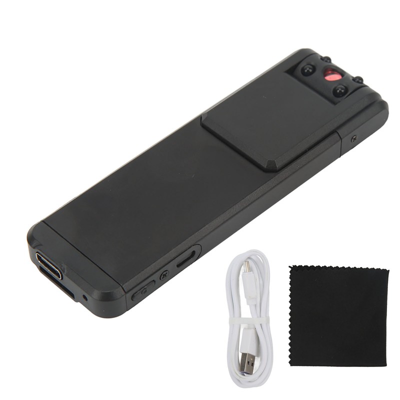 Digital Recorder Metal 1050mah 1080P HD 180 Degree Infrared Rotatable