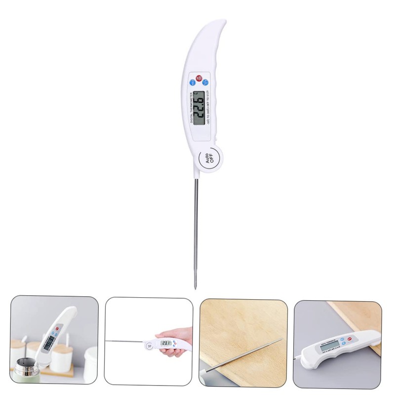 Ciieeo Folding Digital Meat Thermometer Waterproof Probe Accurate Kitchen Food