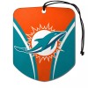 MIAMI DOLPHINS 4pc CARPET FLOOR MAT / SUNSHADE/ 2pc AIR
