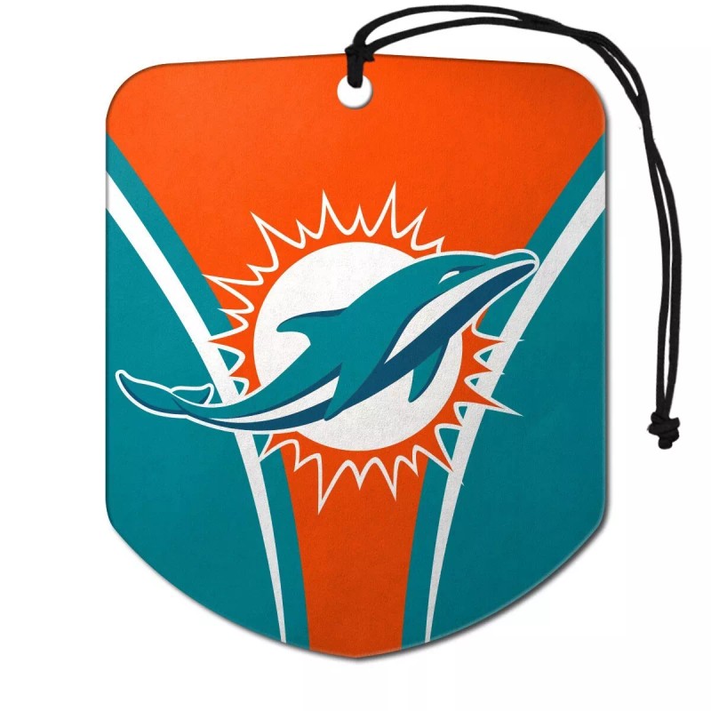 MIAMI DOLPHINS 4pc CARPET FLOOR MAT / SUNSHADE/ 2pc AIR