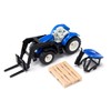 siku 1544, New Holland Tractor with Pallet Fork and Pallet,