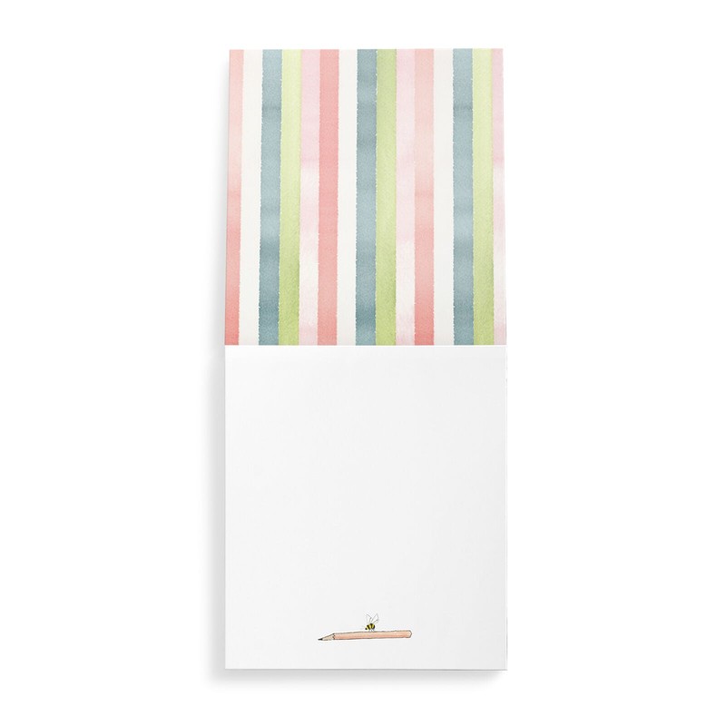 Affirmations Pocket Notepad, Bee Flowers