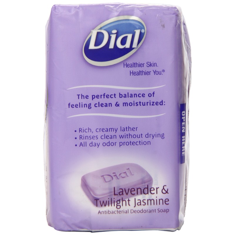 Dial Antibacterial Deodorant Soap Lavender & Twilight Jasmine - 3