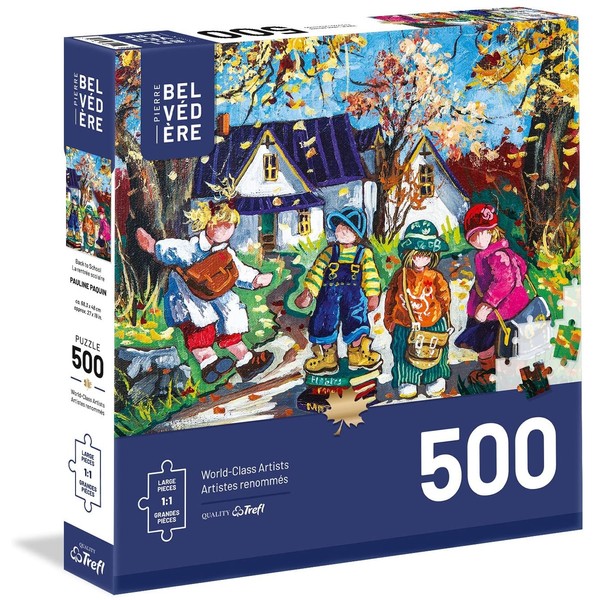 Pierre Belvédère • 500 Large Piece Puzzle • P. Paquin: