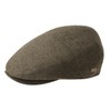 Bailey of Hollywood Ormond Ivy Cap Brown Herringbone, Small