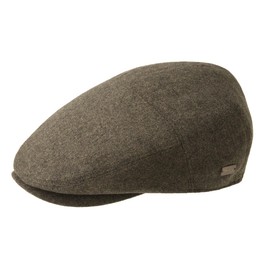 Bailey of Hollywood Ormond Ivy Cap Brown Herringbone, Small