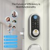 SMONET Smart Deadbolt Fingerprint Electronic Deadbolt Door Lock with Keypad