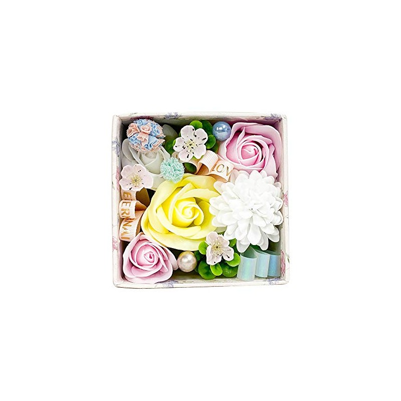 Luana Q-FLA Soap Flower Box Hand Wash Stone "Angel Luana