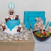 32oz 6 Black Plastic Candy Bowls, 4 Scoops and 4