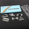 WINGONEER Physical Optical Parallel Lens Set Meniscus Lens Triangle Prismatic