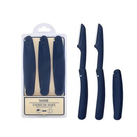 3 Pcs Men's Folding Eyebrow Trimmer Makeup Facial Shaver Nahair Remover Eyebrow Remover Eyebrow Remover Eyebrow Guheramining Tool Eyebrow Shaving Eyebrow Scissors Comb Eyebrow Trimmer Fine Messish,