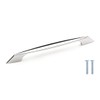 Decoranddecor Polished Chrome Kitchen Bathroom Cabinet Door Drawer Furniture Handles