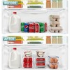 Sorbus Soda Can Organizer for Refrigerator & Egg Holder for
