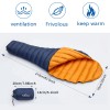 Unbranded Ultra Light Down Sleeping Bag for Camping Travel Warm