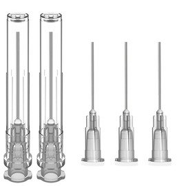 27 Gauge 1 Inch，27g 1 Inch Luer Lock for Scientific Labs Measuring Refilling Liquid, （100pcs）Industrial Dispensing Accessories