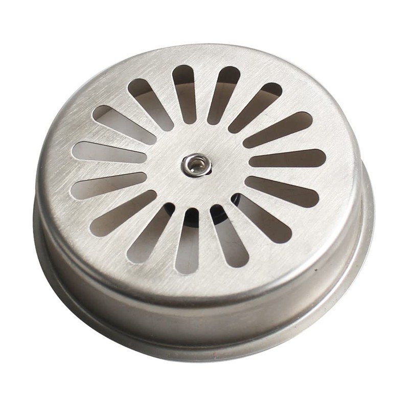 Stainless Steel Sink Trash Can,Φ7.8CM*1.8CM Junk Filtering,Stainless Steel Drain Filter,qs145c002