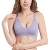 Suekaphin Nursing Bra 5pack Wireless Deep V Neck Maternity Nursing